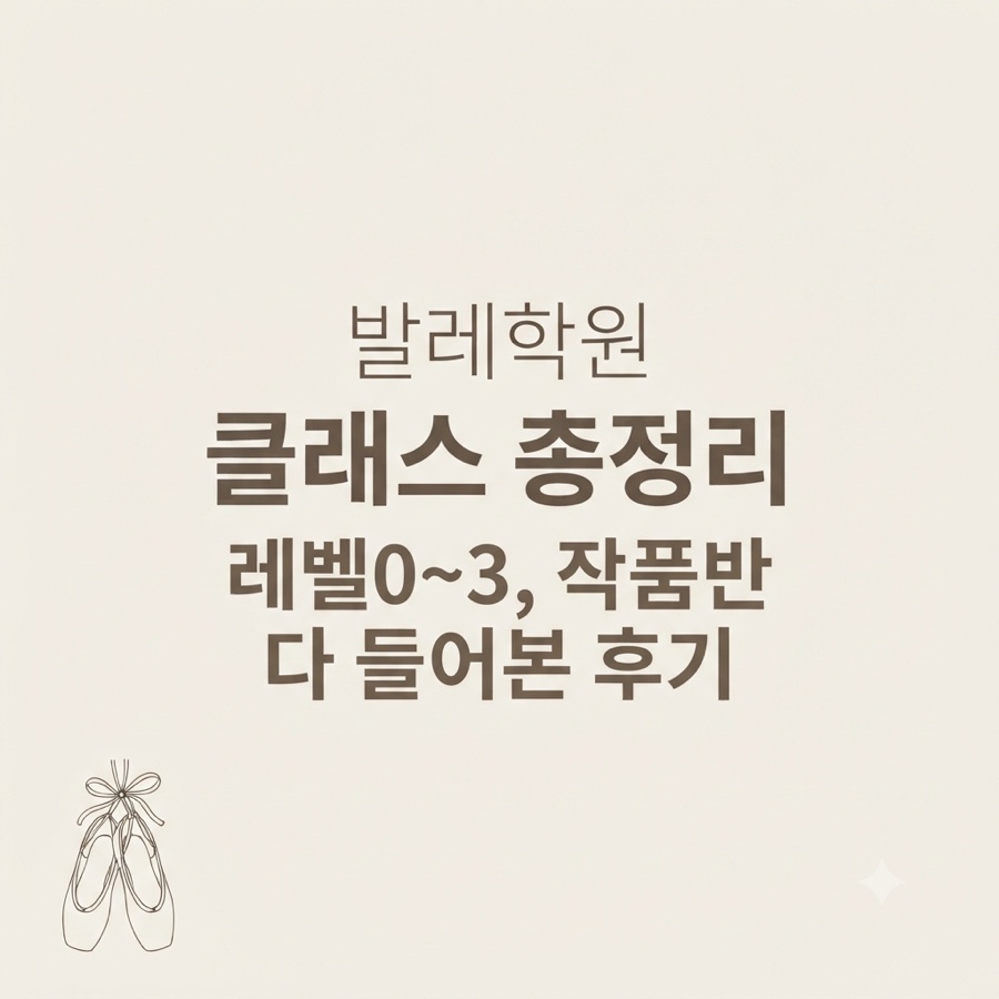 How Korean Ballet Studios Grade Adult Classes — photo 1